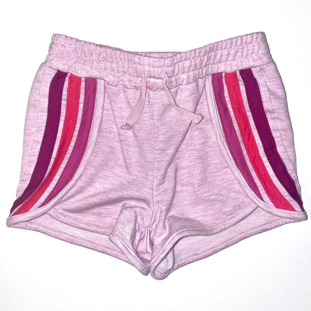 Splendid girls pink side stripe shorts
